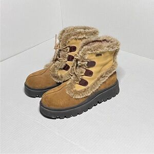 Sketchers Y2K Chunky Lace-Up Leather Boots